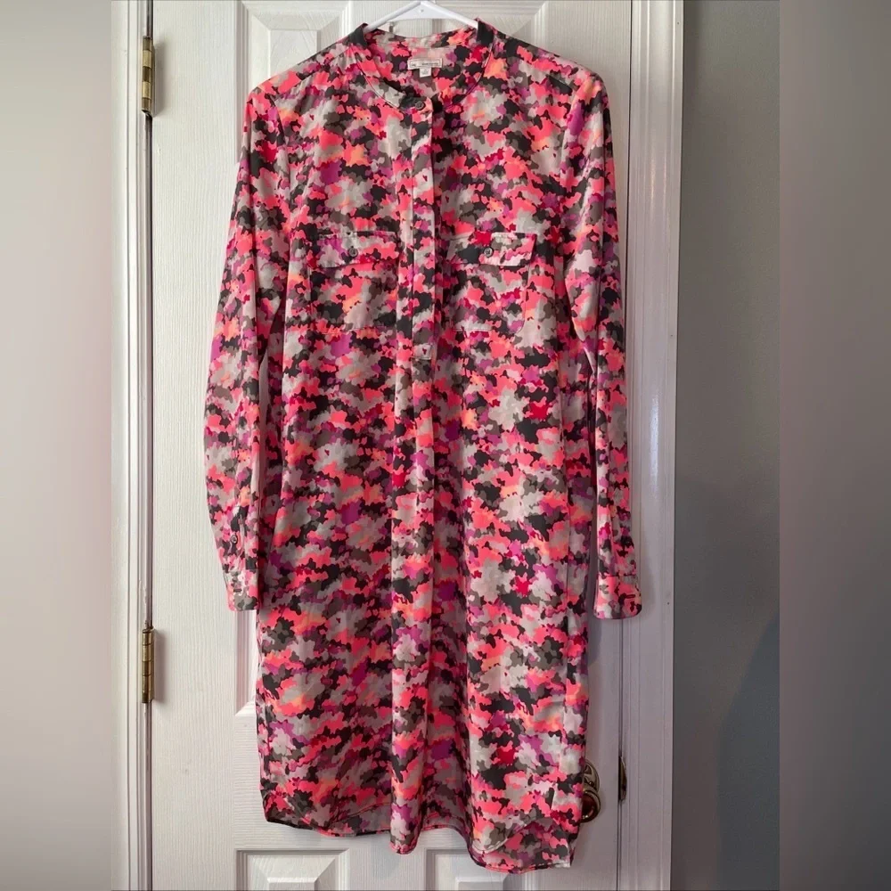 gap long sleeve shirt dress Women's Long Sleeve Dresses